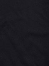 Jersey Knit Polo Shirt in Black