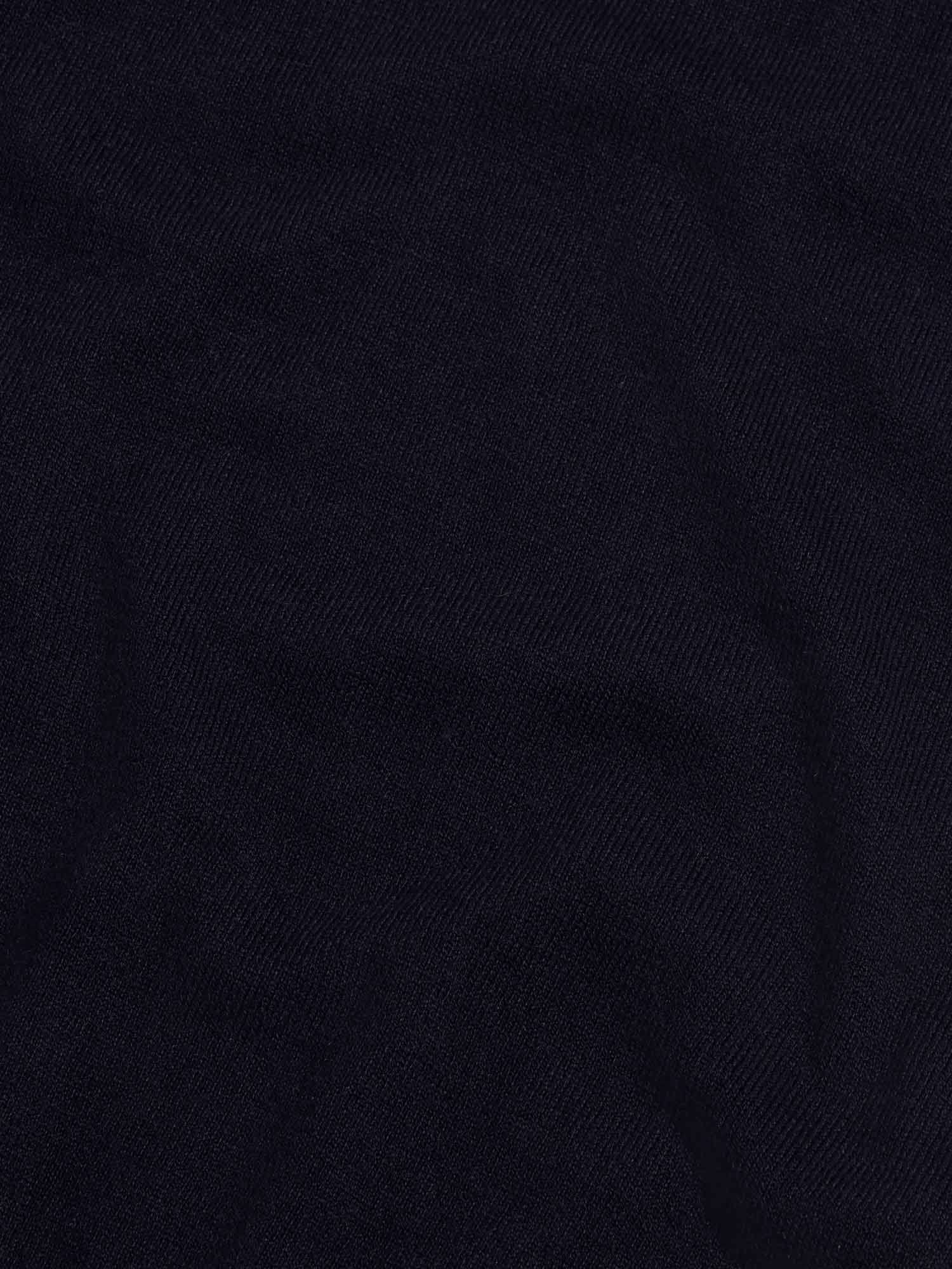 Jersey Knit Polo Shirt in Dark Sapphire Navy