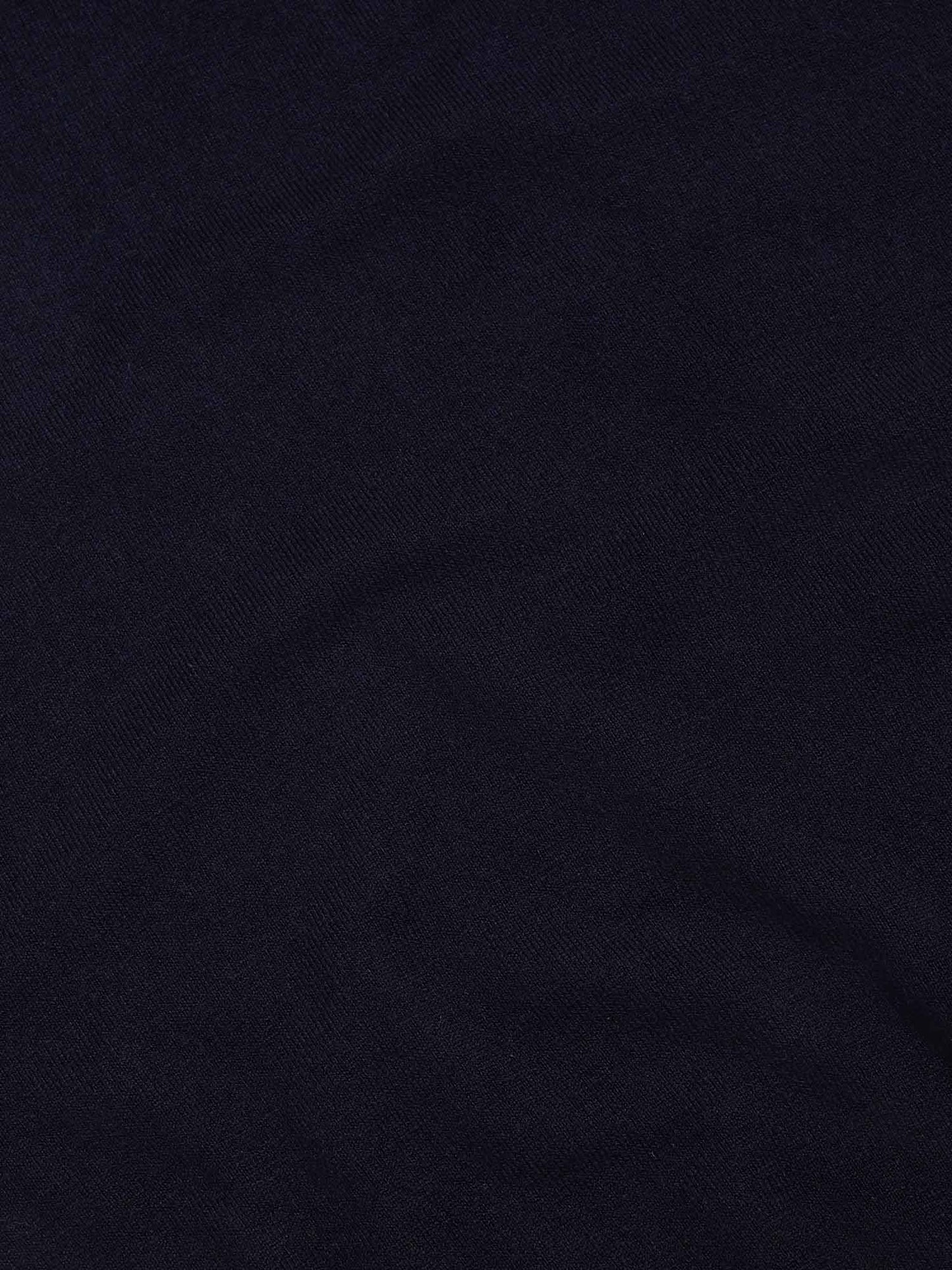 Jersey Knit Long Sleeve Polo Shirt in Dark Sapphire Navy