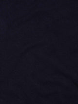 Jersey Knit Long Sleeve Polo Shirt in Dark Sapphire Navy