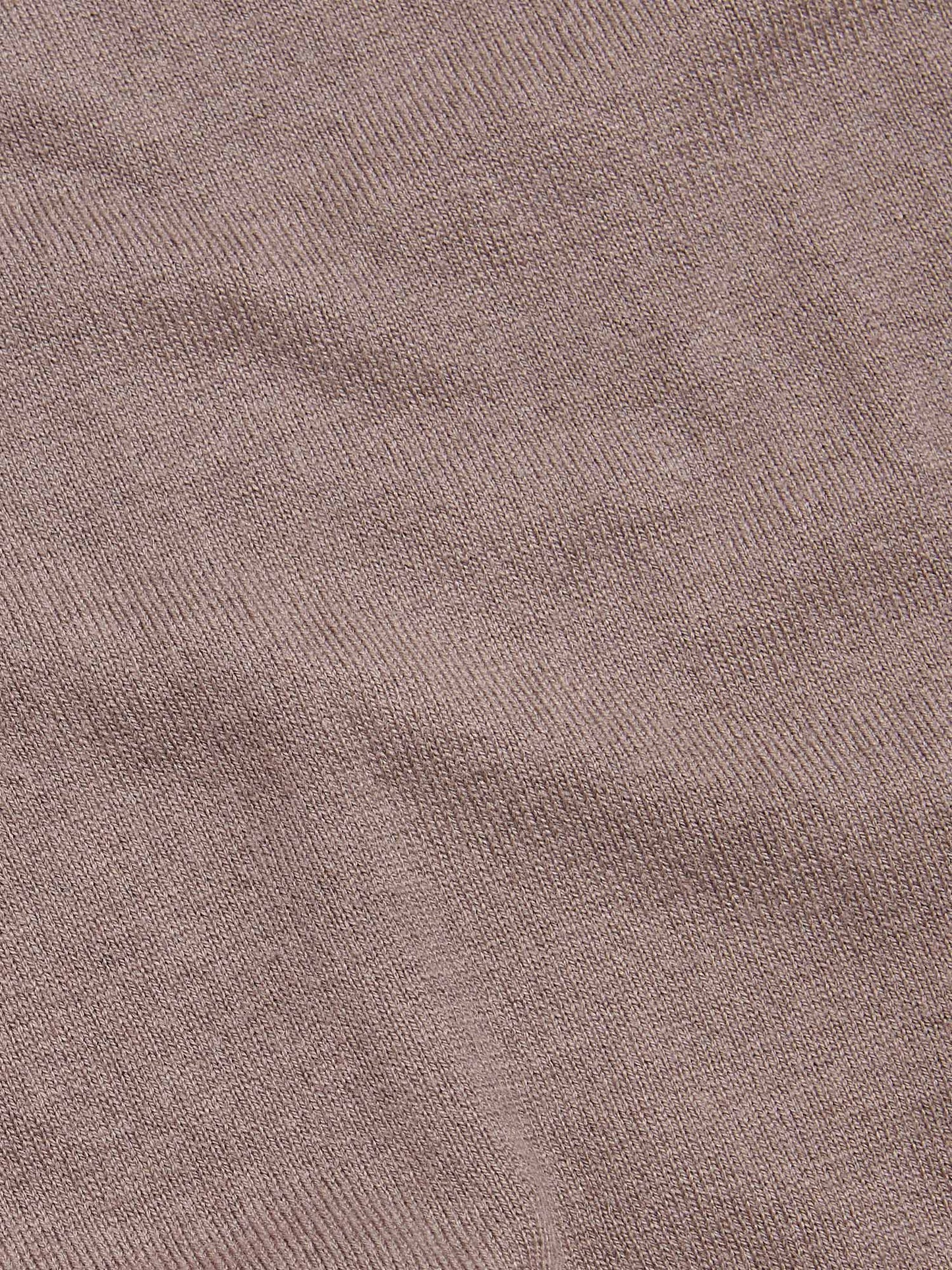 Jersey Knit Long Sleeve Polo Shirt in Iron