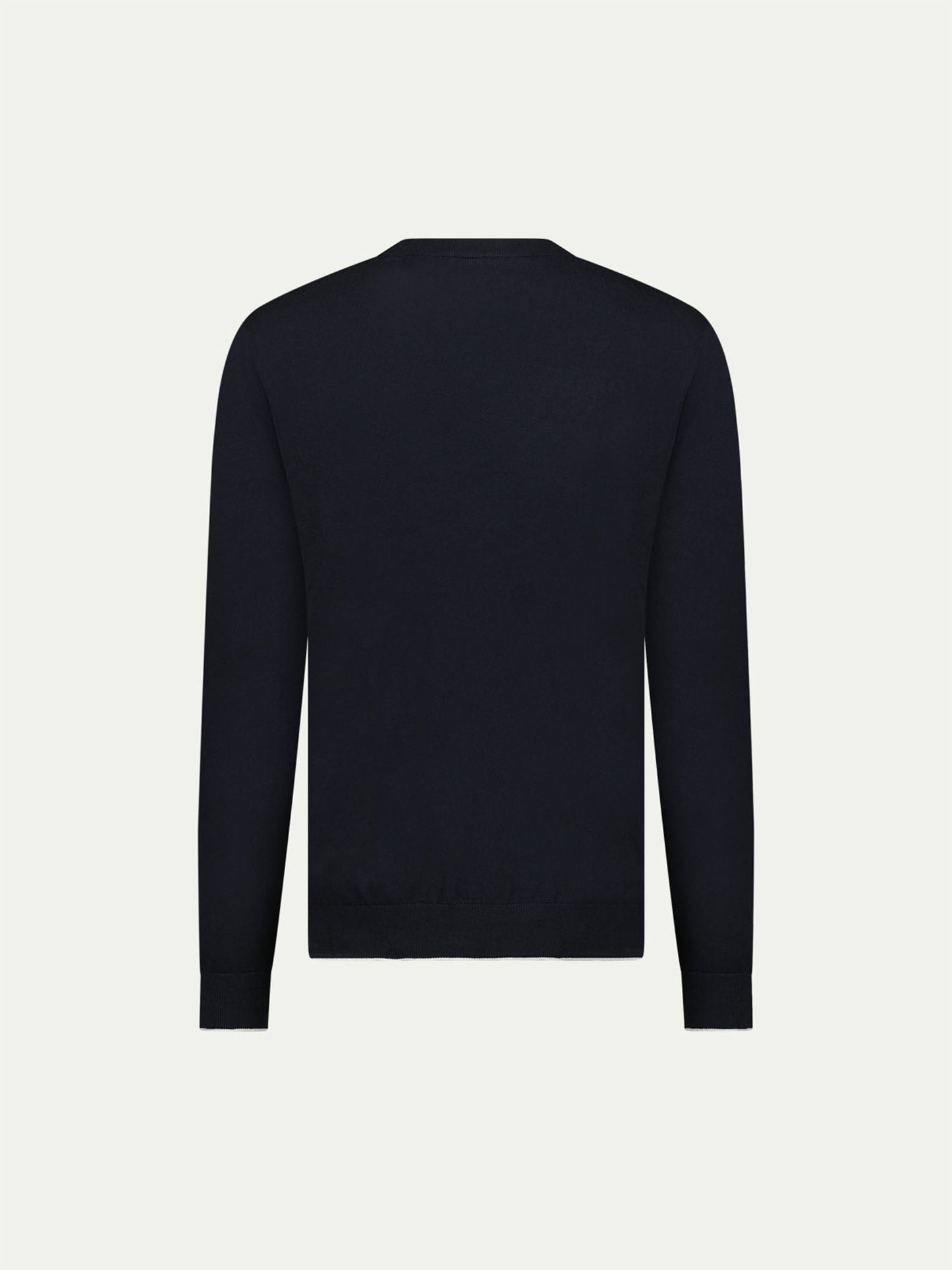 Jersey Knit Crew in Black