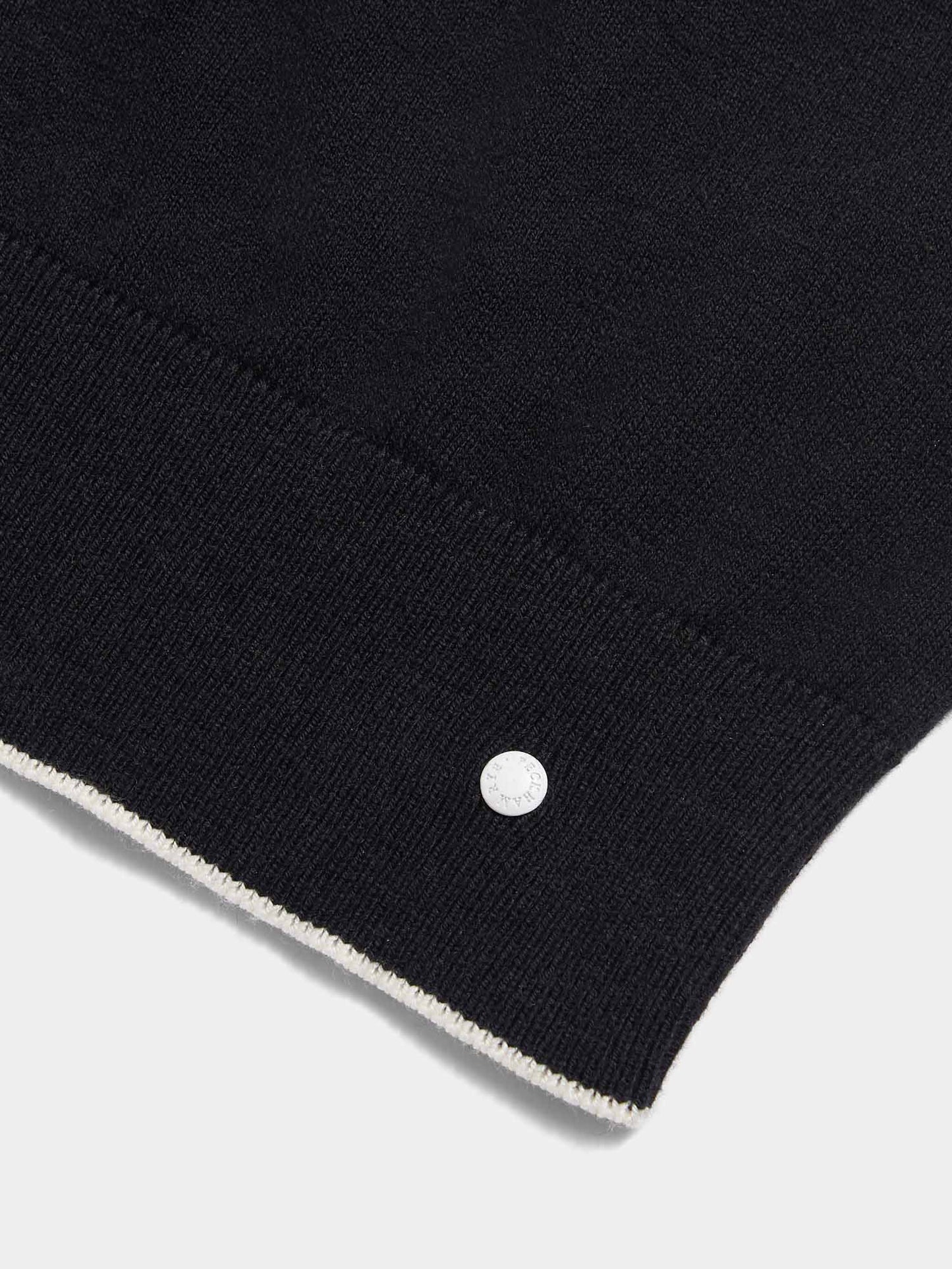 Jersey Knit Crew in Black