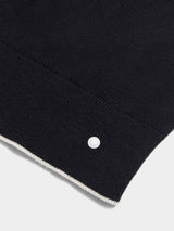 Jersey Knit Crew in Black