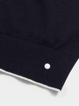 Jersey Knit Crew in Dark Sapphire Navy