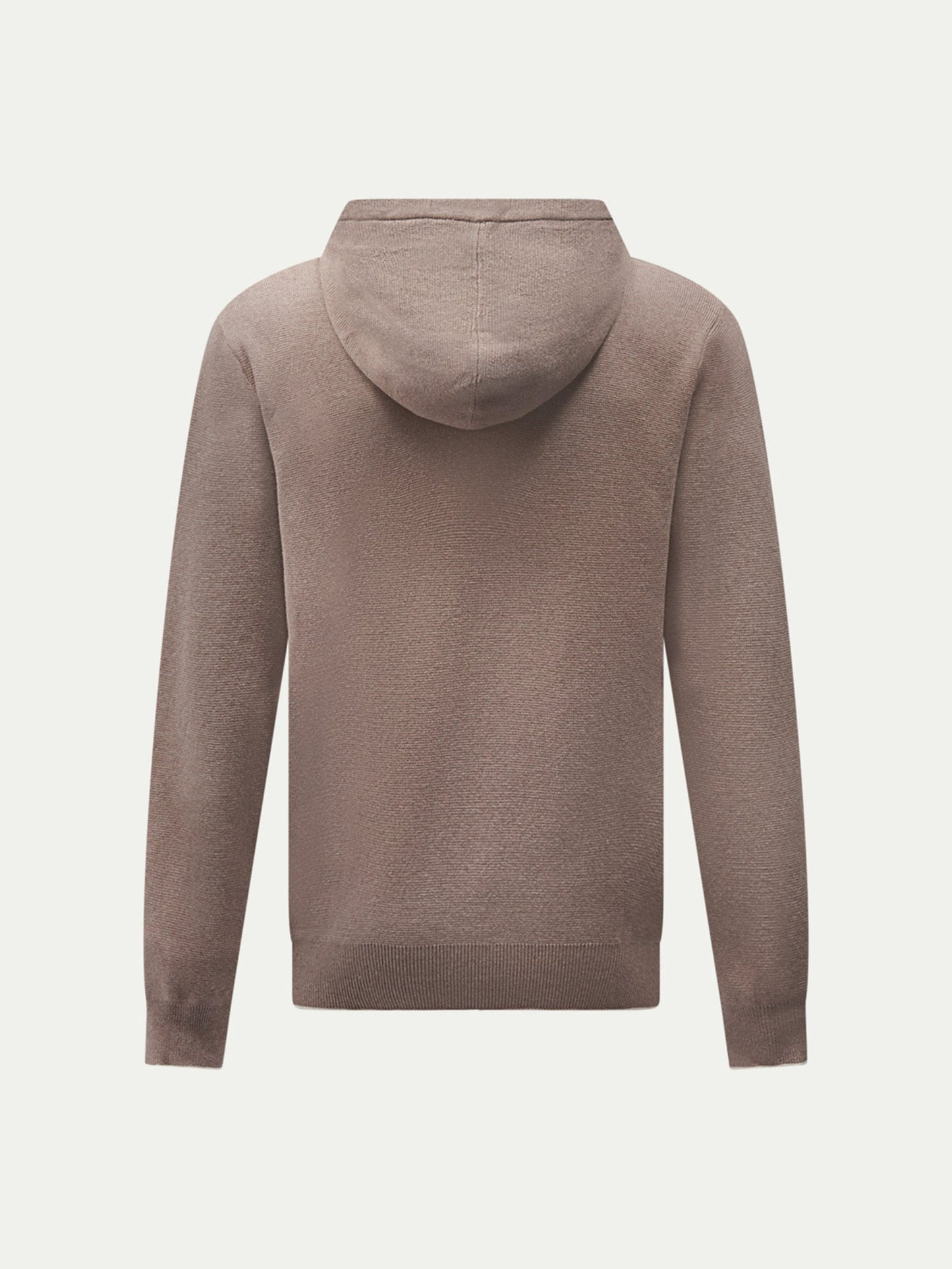 Milano Knit Zip Hoodie in Iron