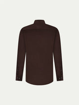 Micro Cord Button-Down Shirt in Java