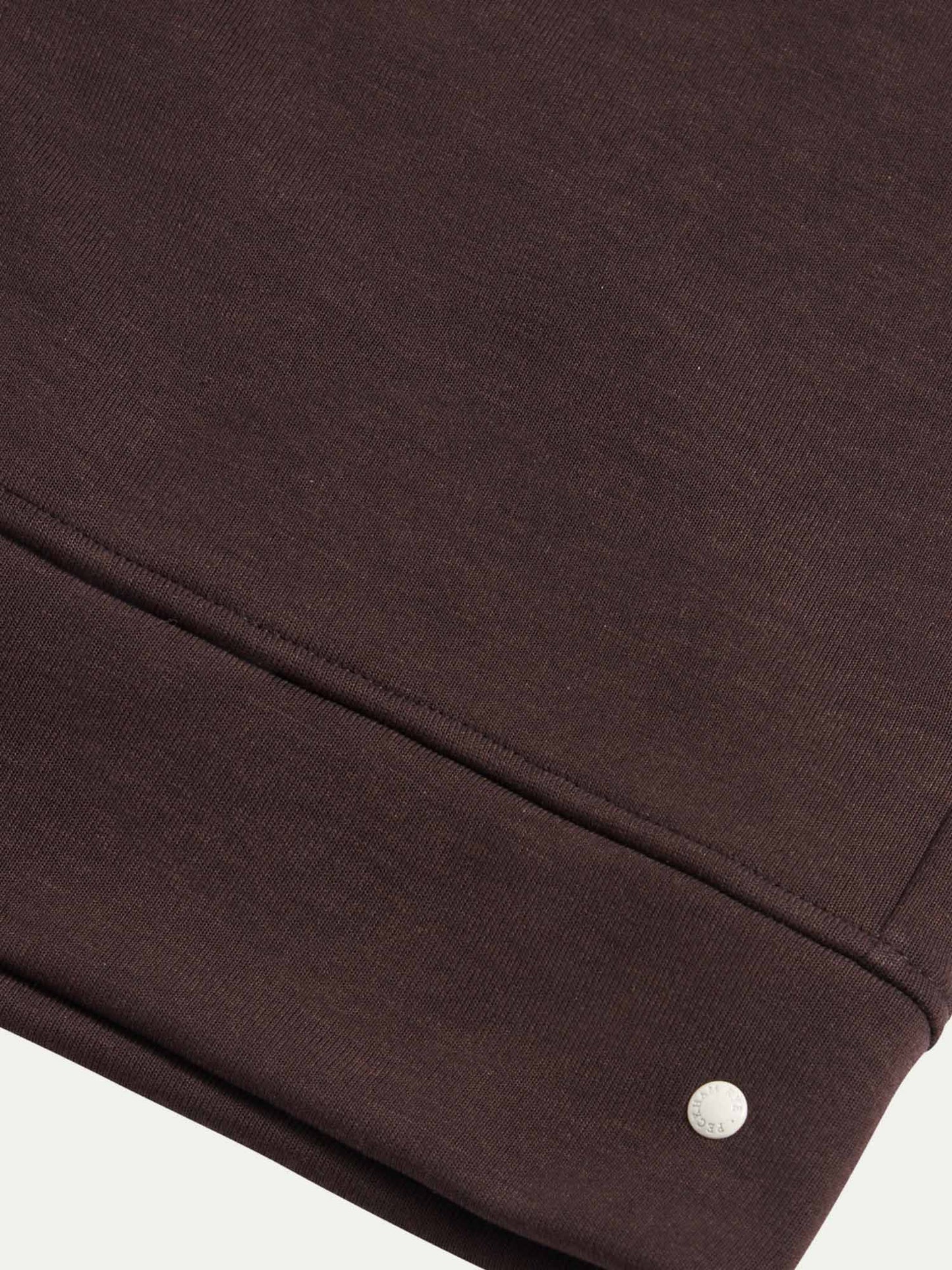 Jersey Interlock Zip Funnel Sweat in Java