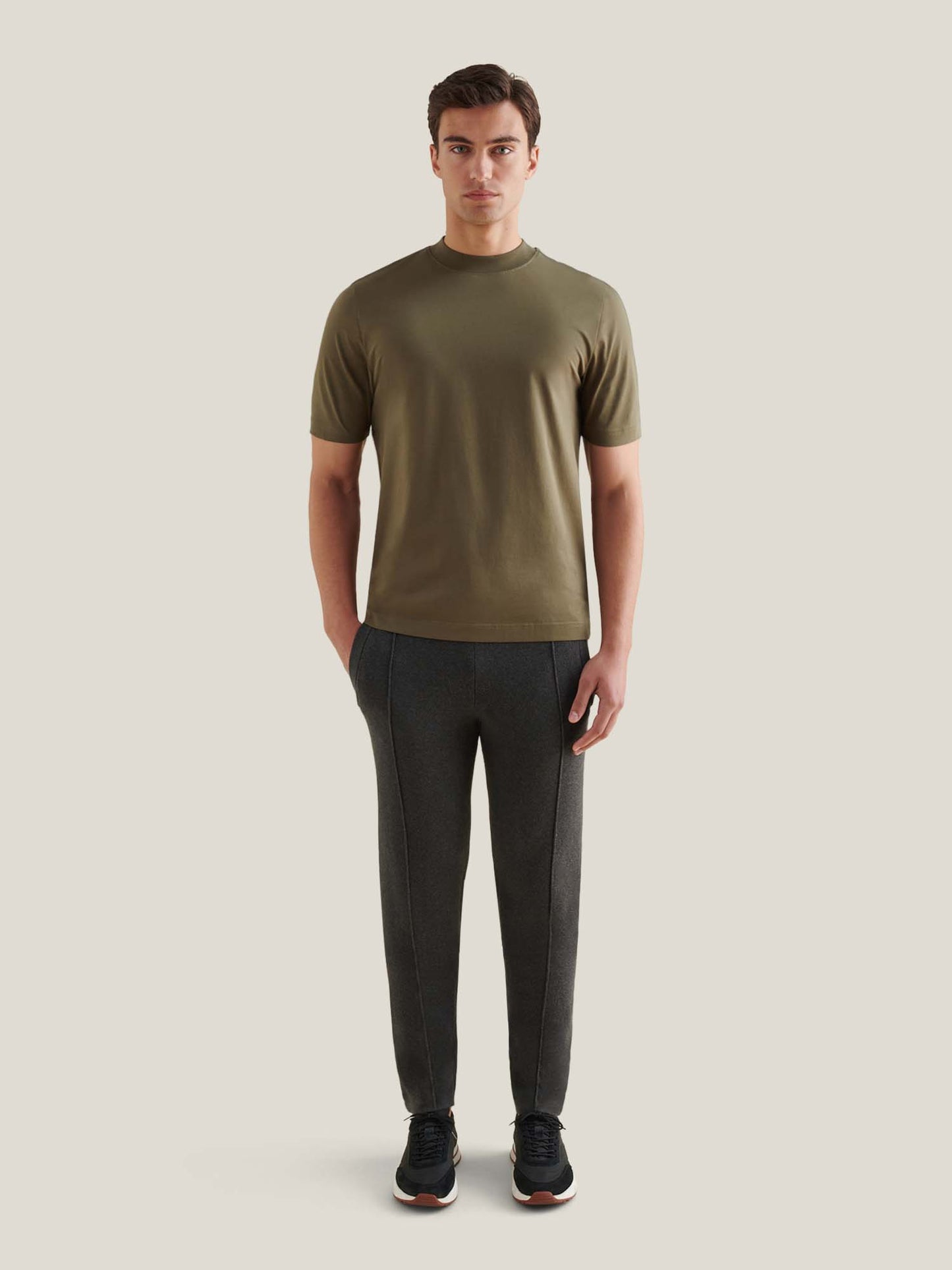Mercerised Cotton T-Shirt Sea Turtle