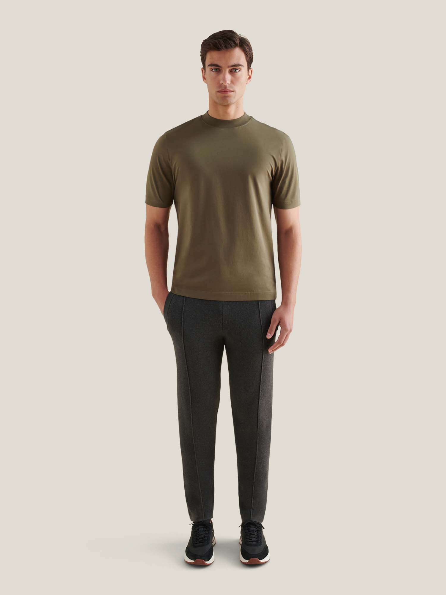 Mercerised Cotton T-Shirt Sea Turtle