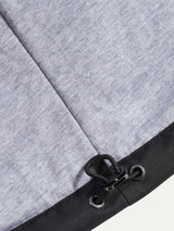 Light Padded Collar Bomber Jacket in Black