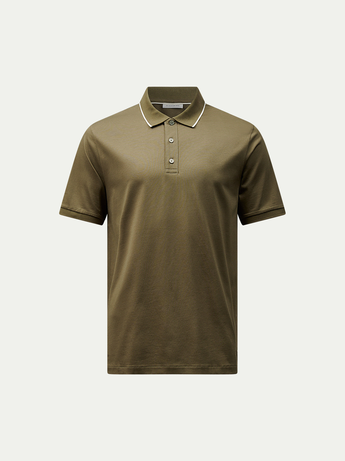 Mercerised Cotton Tipped Polo Shirt Sea Turtle