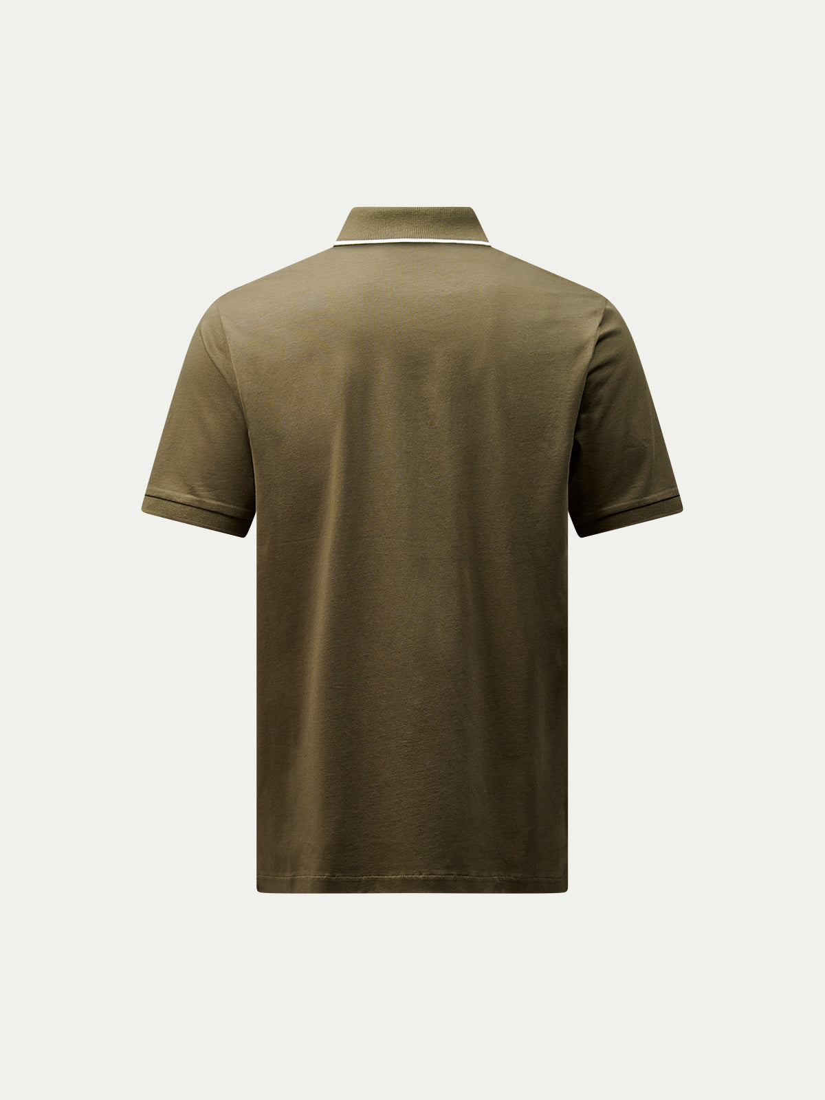 Mercerised Cotton Tipped Polo Shirt Sea Turtle