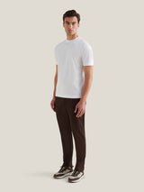 Mercerised Cotton T-Shirt Bright White