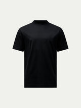 Mercerised Cotton T-Shirt Black