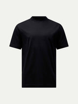 Mercerised Cotton T-Shirt Black