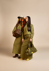 Villager Women’s Washed Olive Set