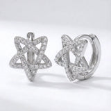 Paloma Star Huggie Hoops | 925 Sterling Silver