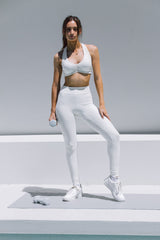 FIJI LEGGINGS - COCONUT CREAM ♻️