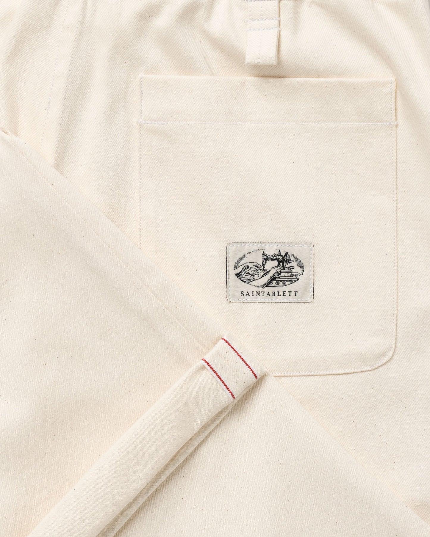 TROUSER 001 - Ecru