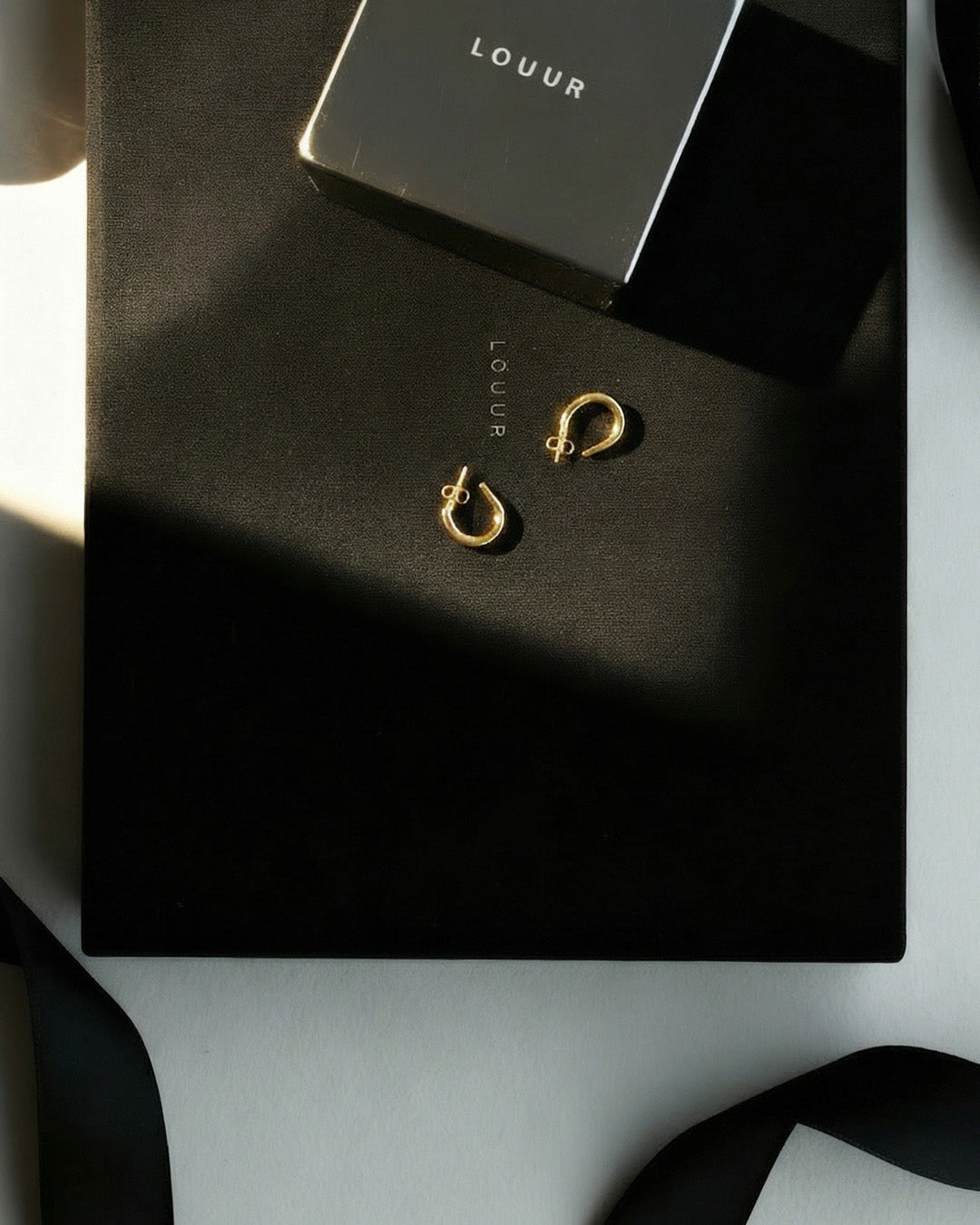 Seren Small Hoops | Gold Vermeil