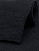 Premium Plain Black Cotton Socks