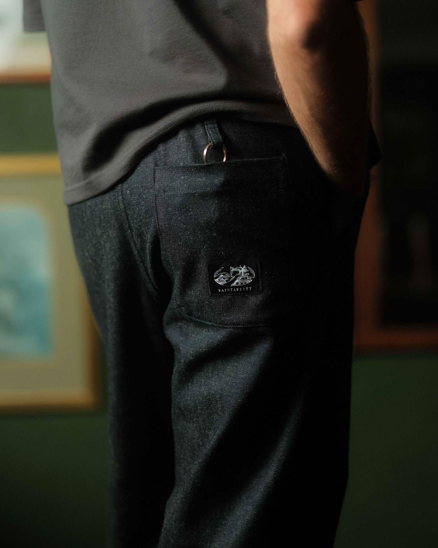 TROUSER 001 - Indigo