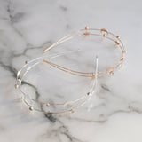 Sasha Moon & Star Headband | Silver