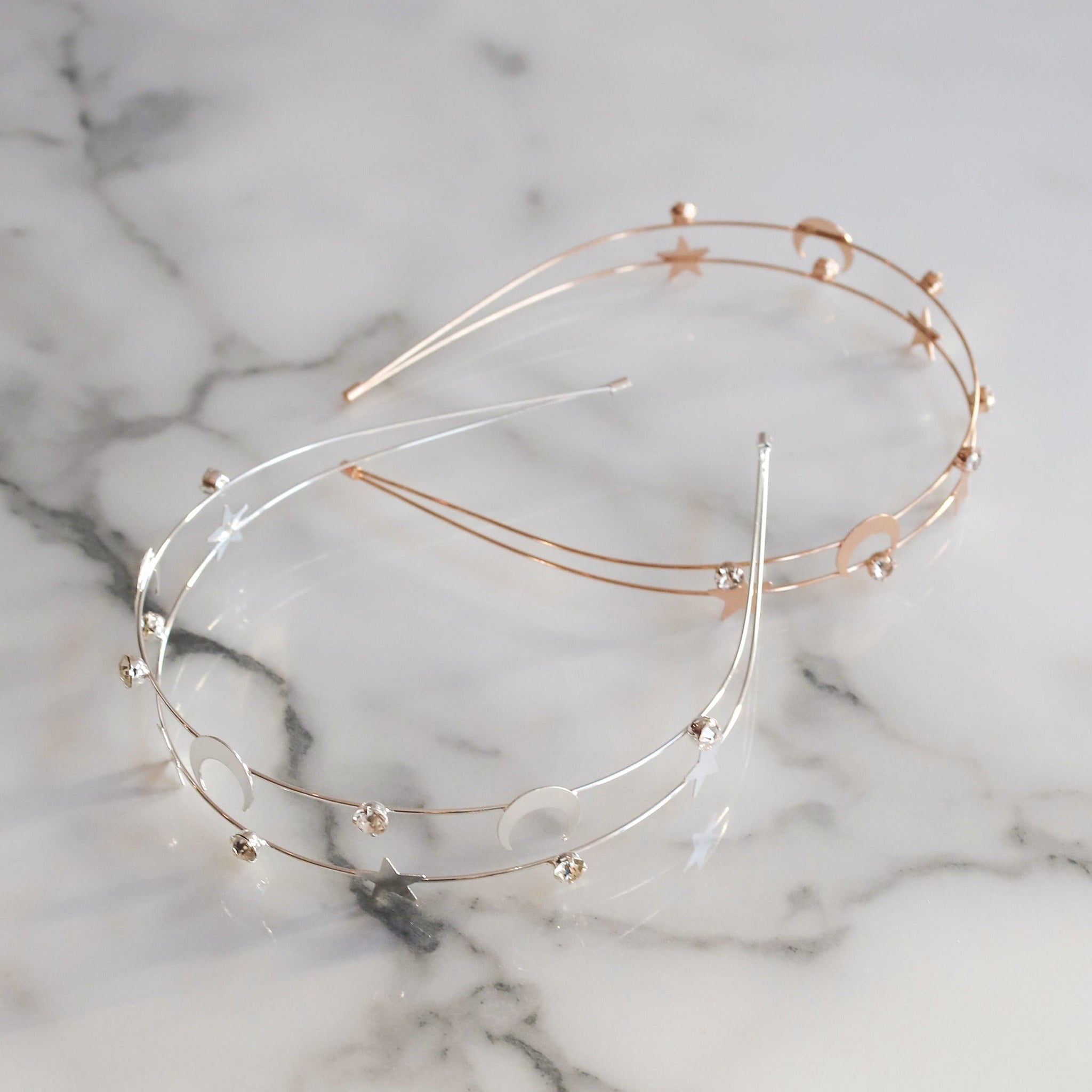 Sasha Moon & Star Headband | Gold