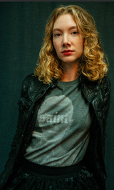'Saint' T-Shirt in Grey