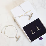 Wren T-Bar Necklace | 925 Sterling Silver