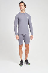 Long Sleeve Top - Pearl Grey