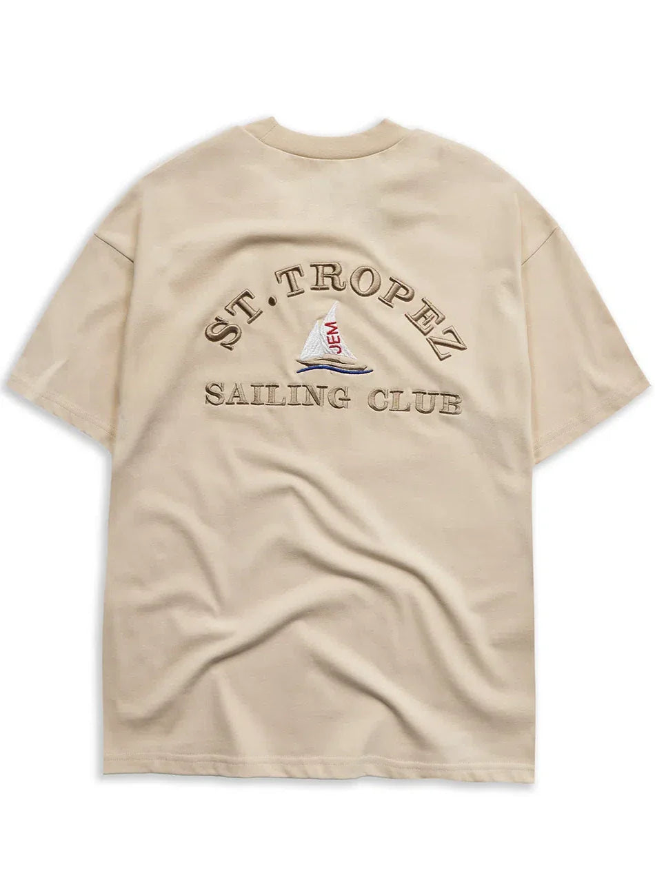 St Tropez T-Shirt Off-White