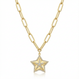 Starlight Link Chain Necklace