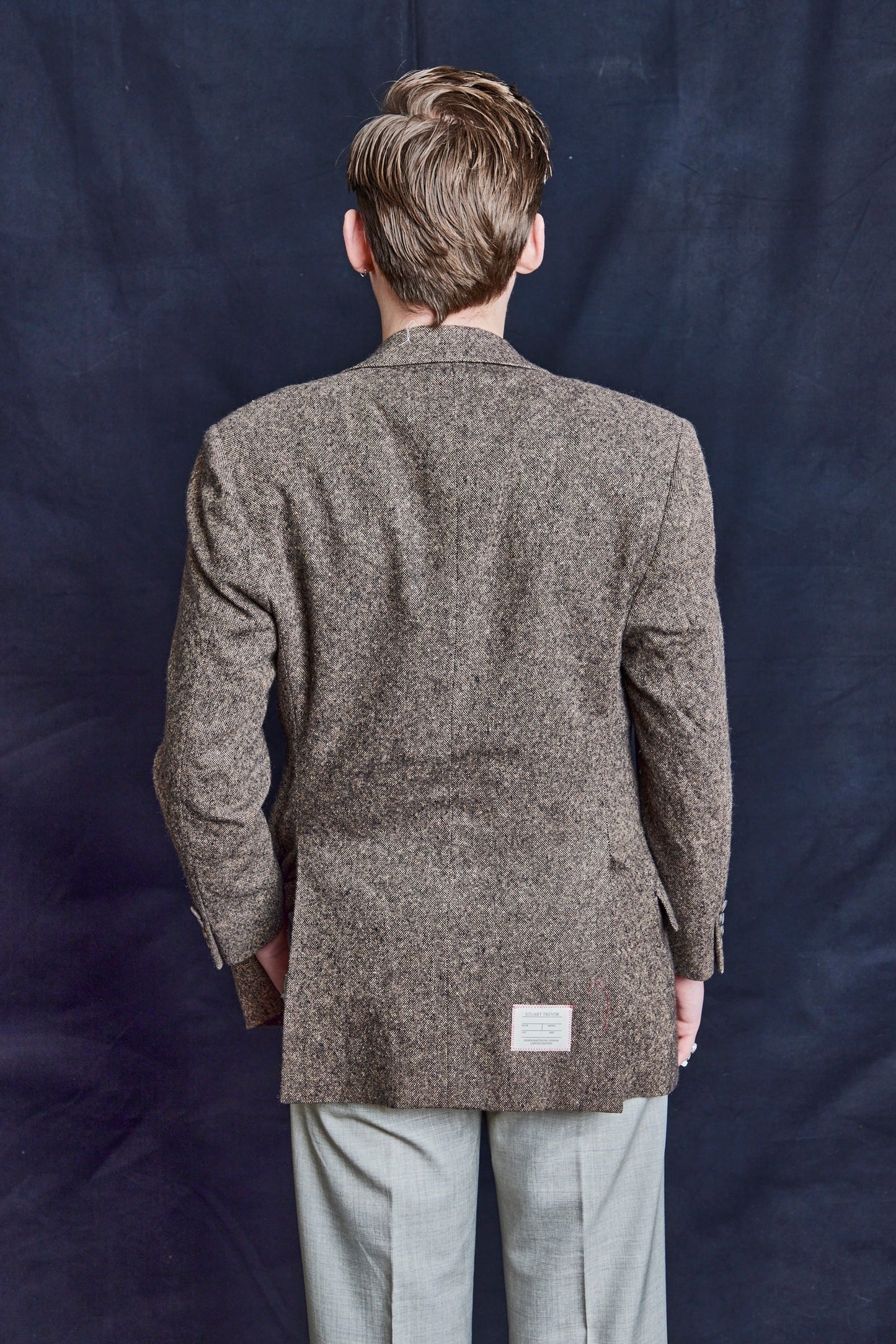 Savile Row Herringbone Blazer