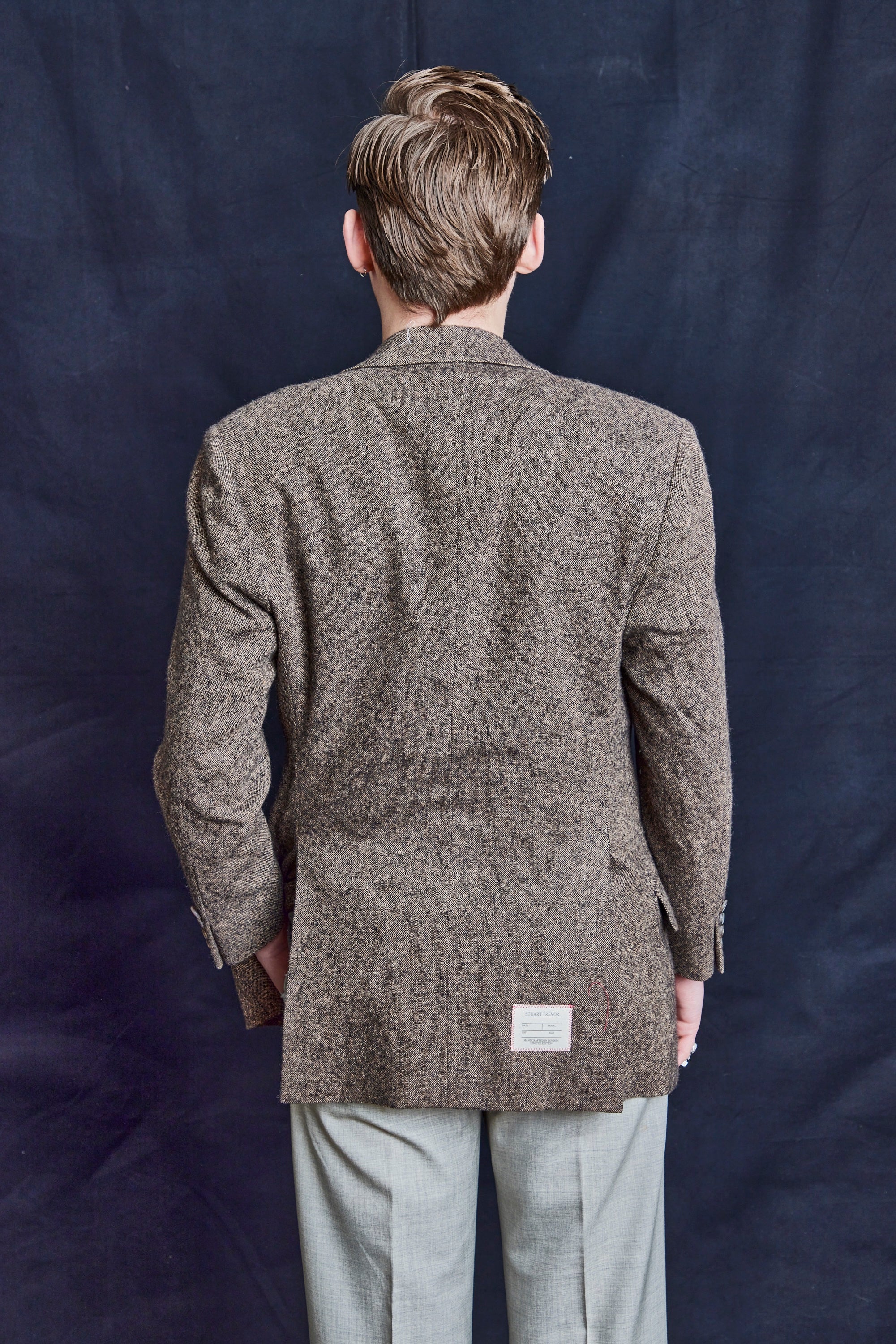 Savile Row Herringbone Blazer