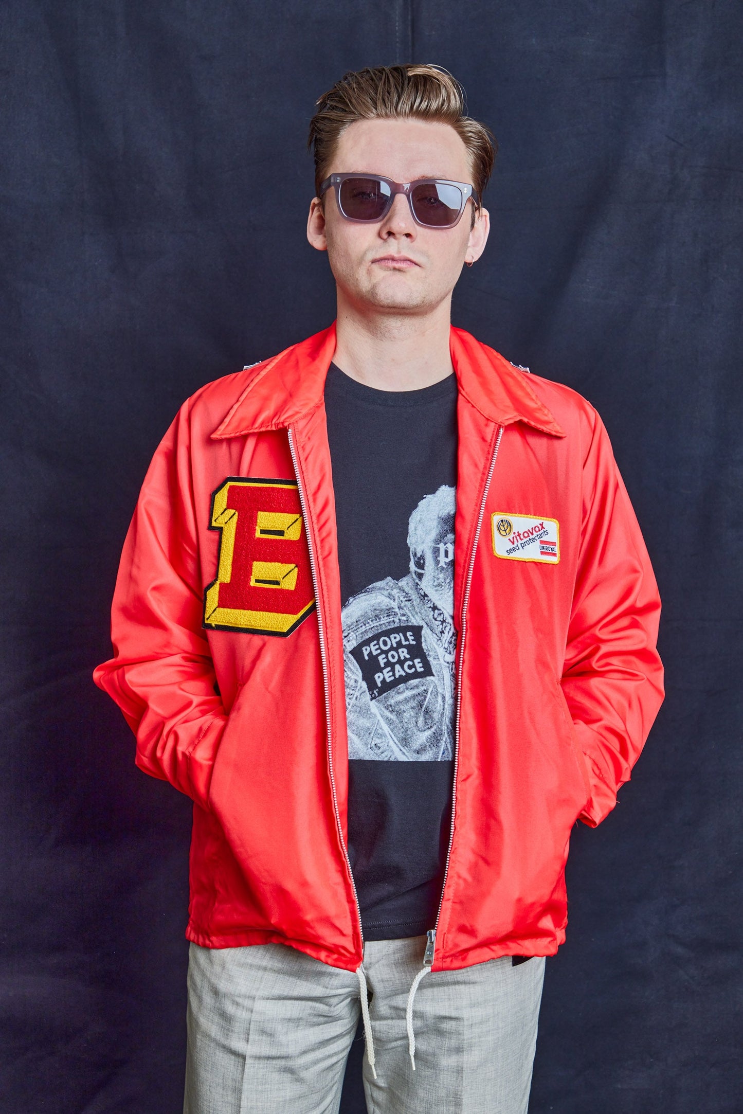 Multipatch Varsity Windbreaker