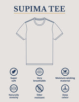 Pure Supima Cotton T-Shirt - Black