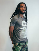 'Saint' T-Shirt in Grey