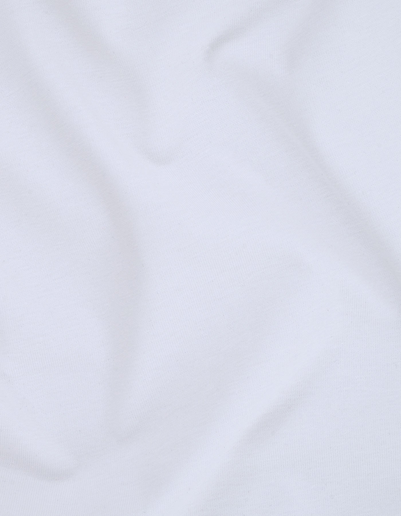 White Plain Cotton T-Shirt