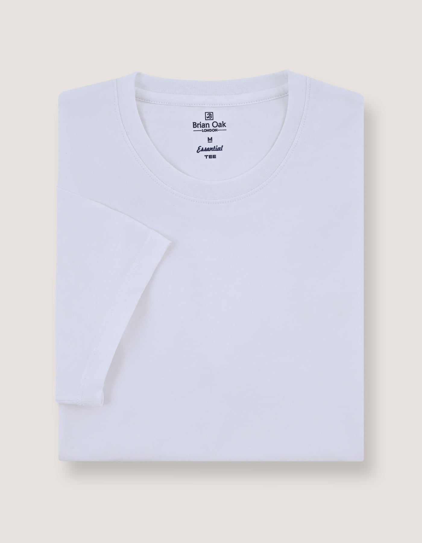 White Plain Cotton T-Shirt