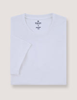 White Plain Cotton T-Shirt