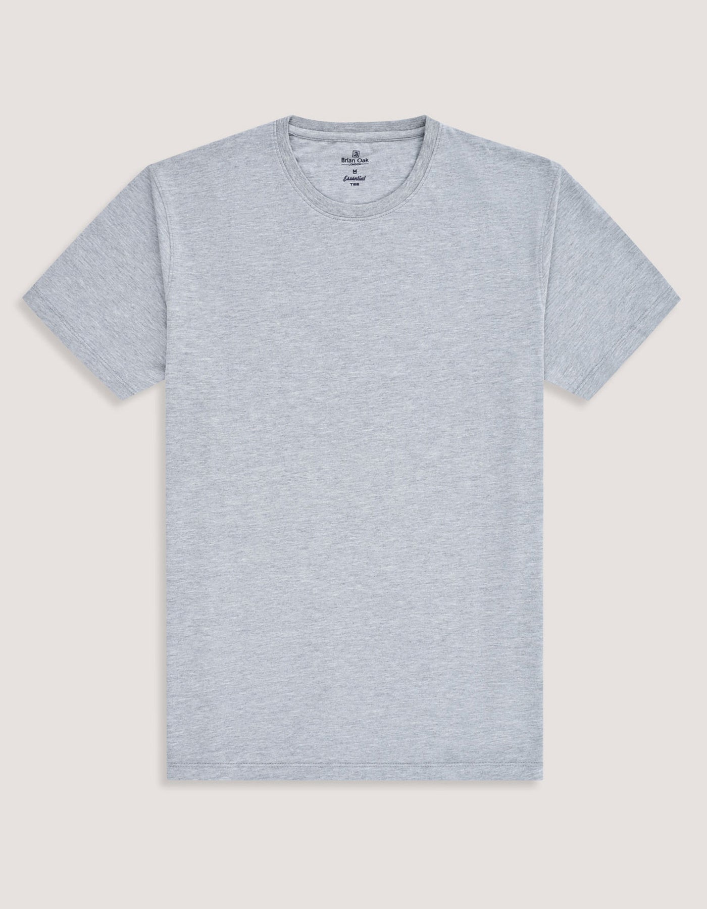 Heather Grey Plain T-Shirt