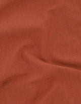 Rust Plain Cotton T-Shirt