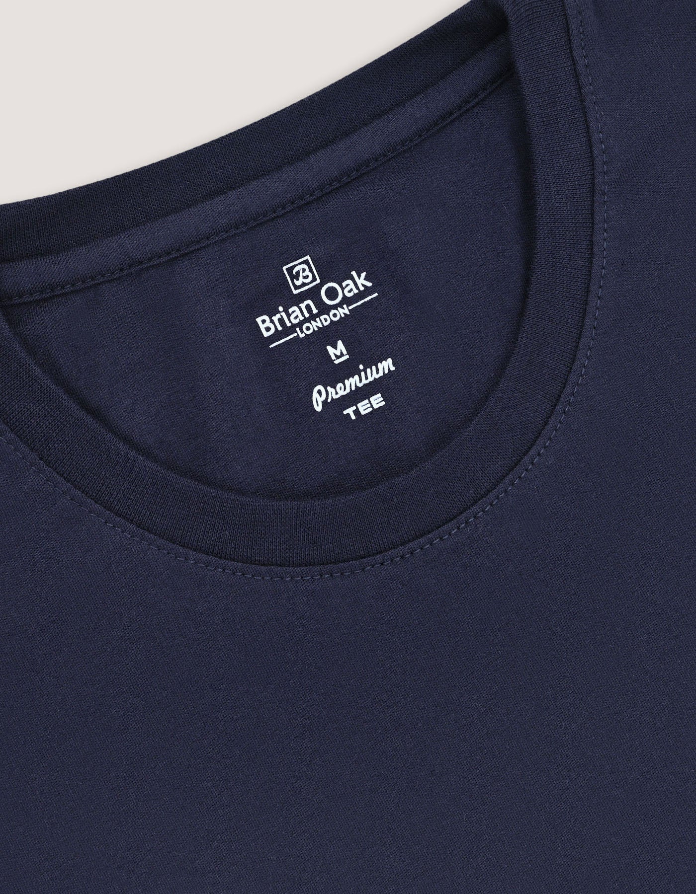 Premium Cotton T-Shirt - Navy