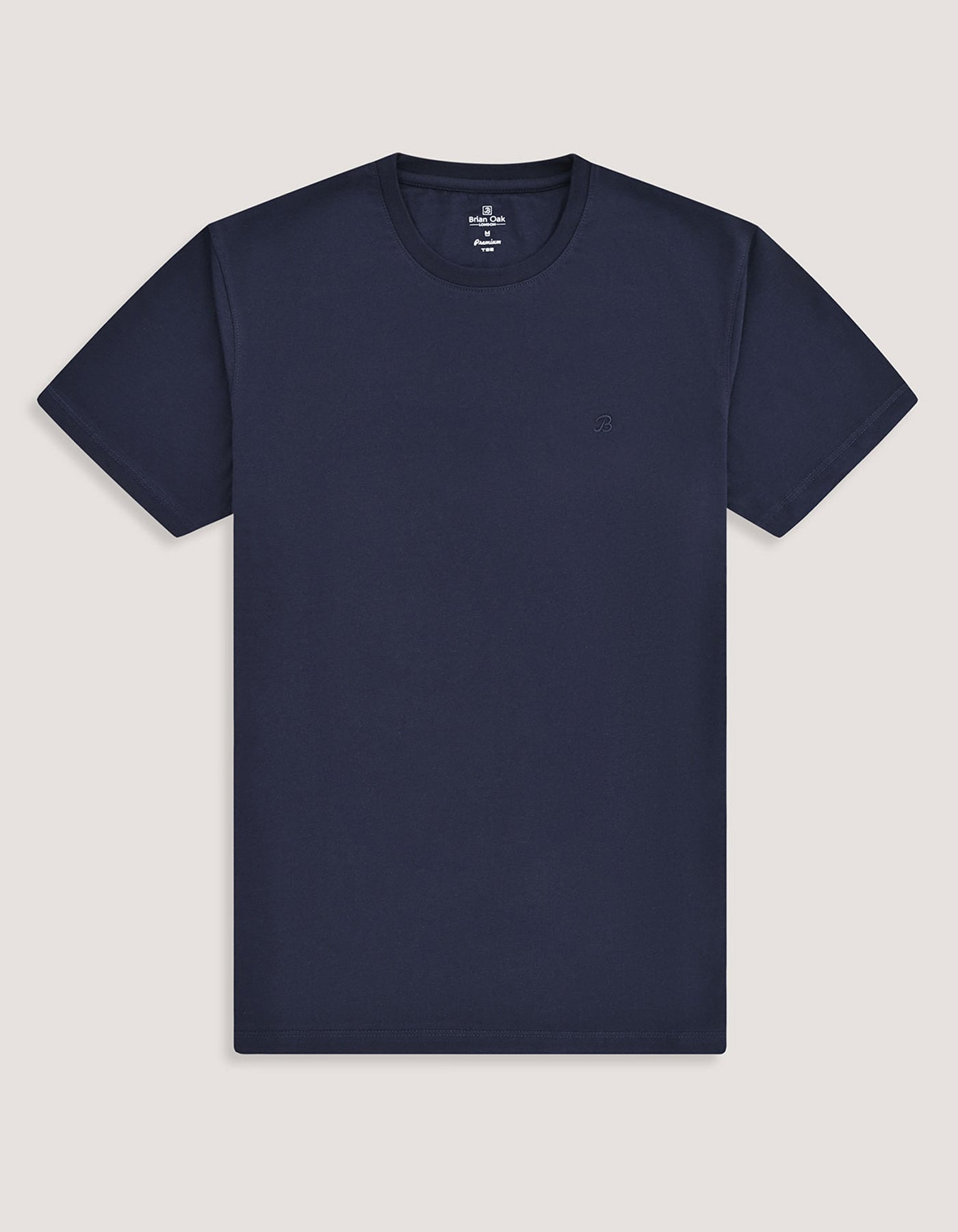 Premium Cotton T-Shirt - Navy