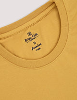 Premium Plain Mustard T-Shirt