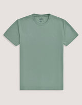 Premium Cotton T-Shirt – Moss Green