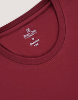 Maroon Premium Cotton Tee