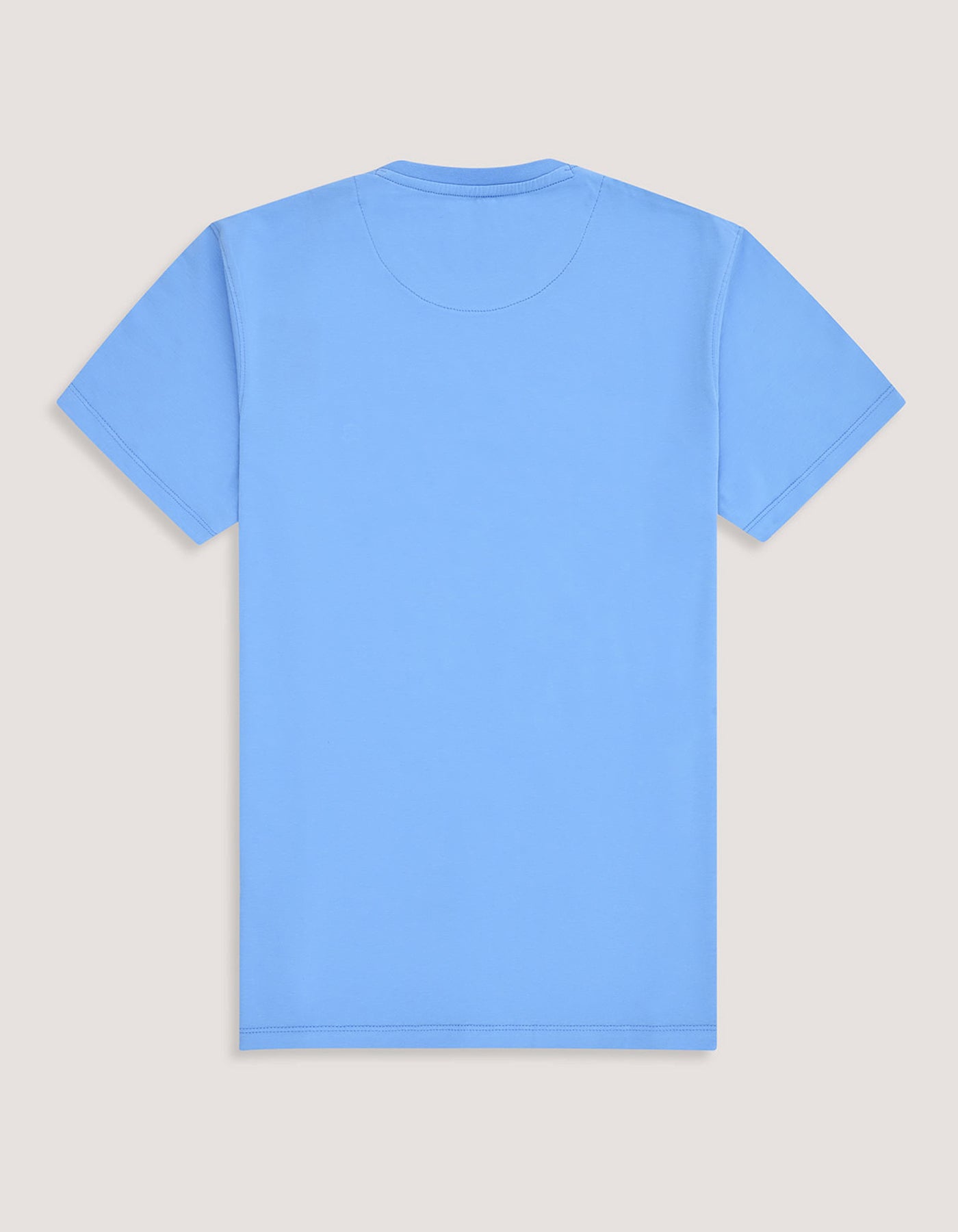 Premium Cotton T-Shirt – Sky Blue